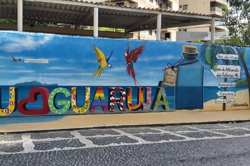 Guarujá, Astúrias, 3 Suítes, 1 quadra da praia Exterior foto